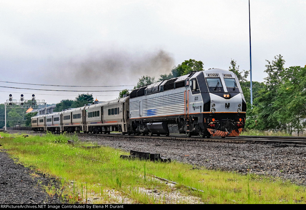 NJT 4031 on train 1109